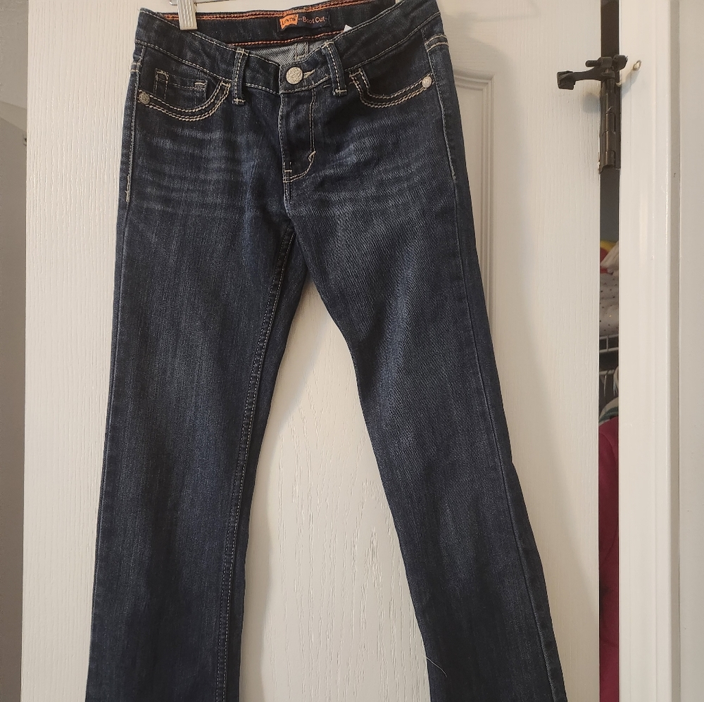 Girls Levi Jeans